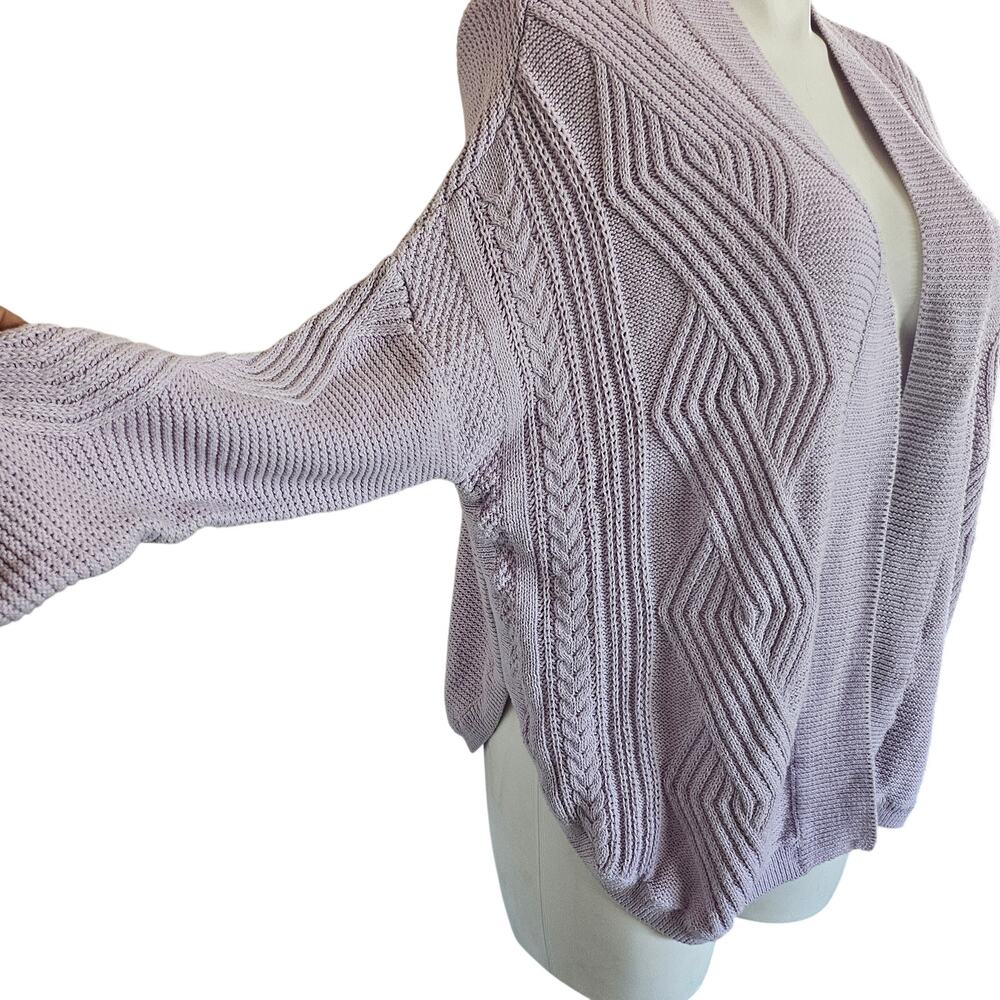 Universal Thread cardigan open front lavander sz L - Picture 3 of 7